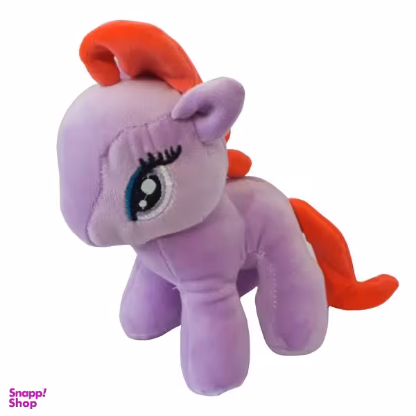 عروسک طرح اسب پونی تک شاخ کد 0088 ارتفاع 20 سانتی متر