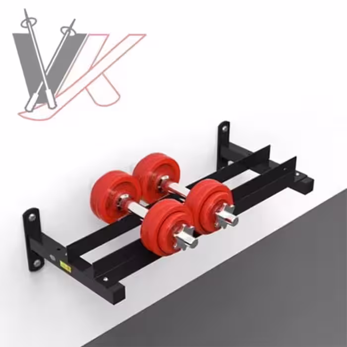 رک دمبل دیواری خانگی 1 طبقه Home wall dumbbell rack کد1304205