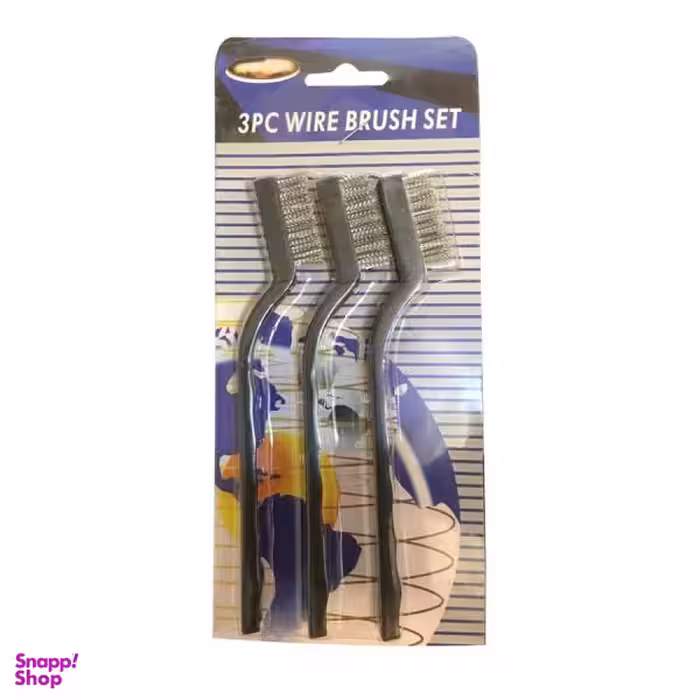 فرچه سیمی مدل 009 بسته 3 عددی