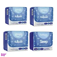 نوار بهداشتی پنبه ریز (Panberes) مدل شبانه مجموعه 4 عددی