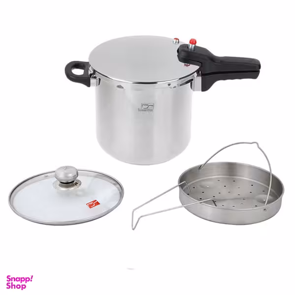 ست زودپز پارس استیل کد 0018 گنجایش 7 لیتر