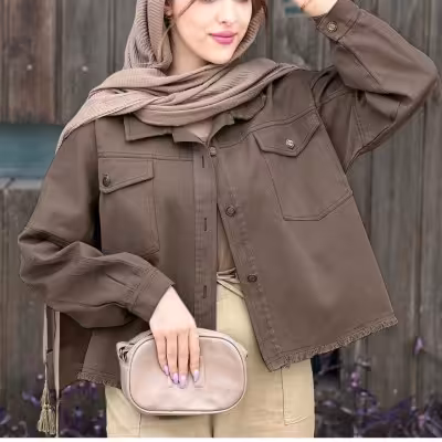 کت کتان برزنتی