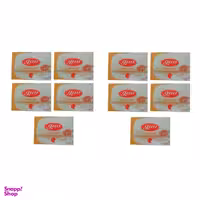 صابون شستشو سیو مدل Milk And Honey وزن 125 گرم مجموعه 10 عددی