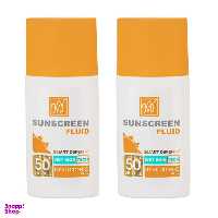 فلوئید ضد آفتاب بی رنگ مای SPF50 مدل Hyaluronic Acid مناسب انواع پوست حجم 50 میلی لیتر مجموعه 2 عددی