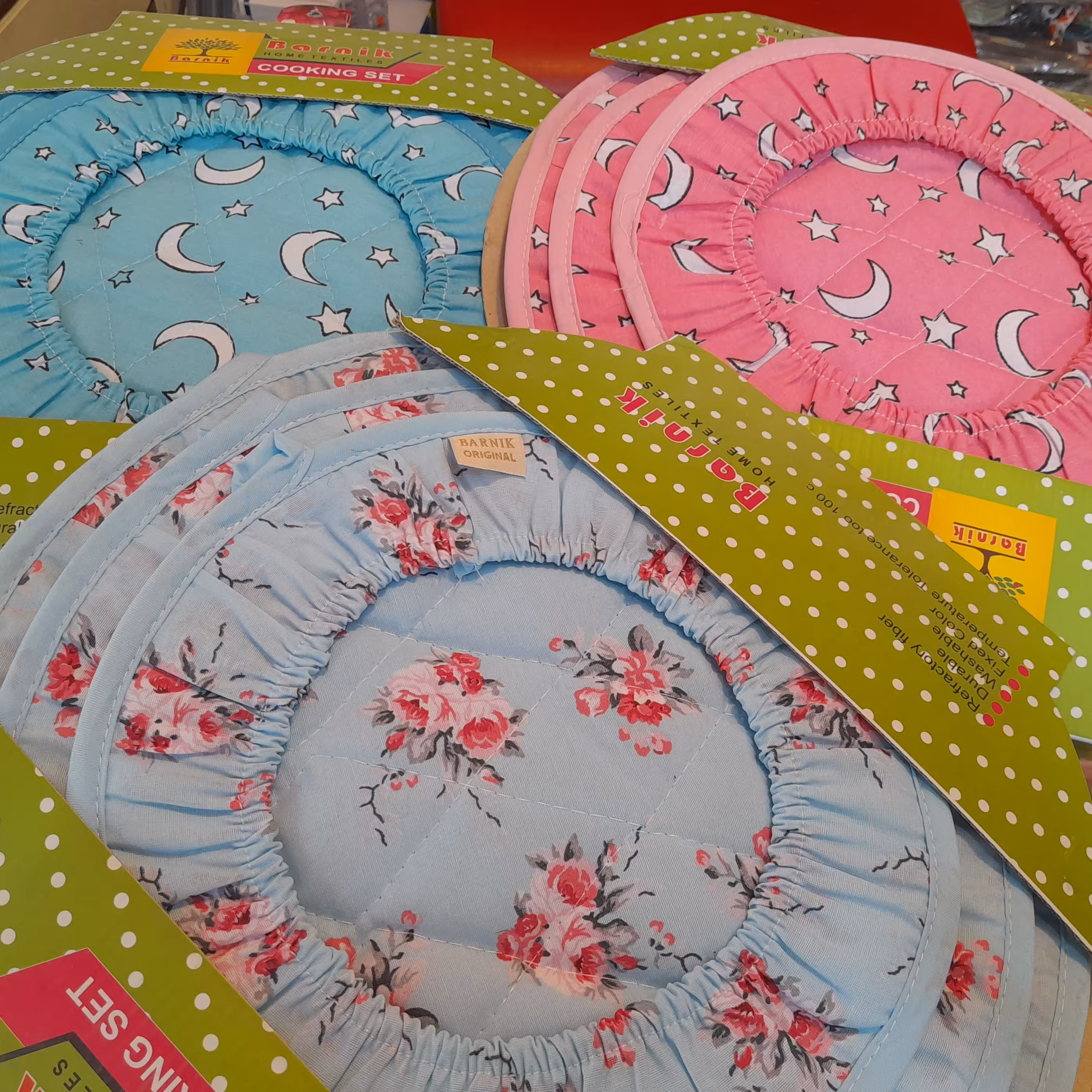 خانه وآشپزخانه دمی 3 تیکه دمکش 3 پارچه 