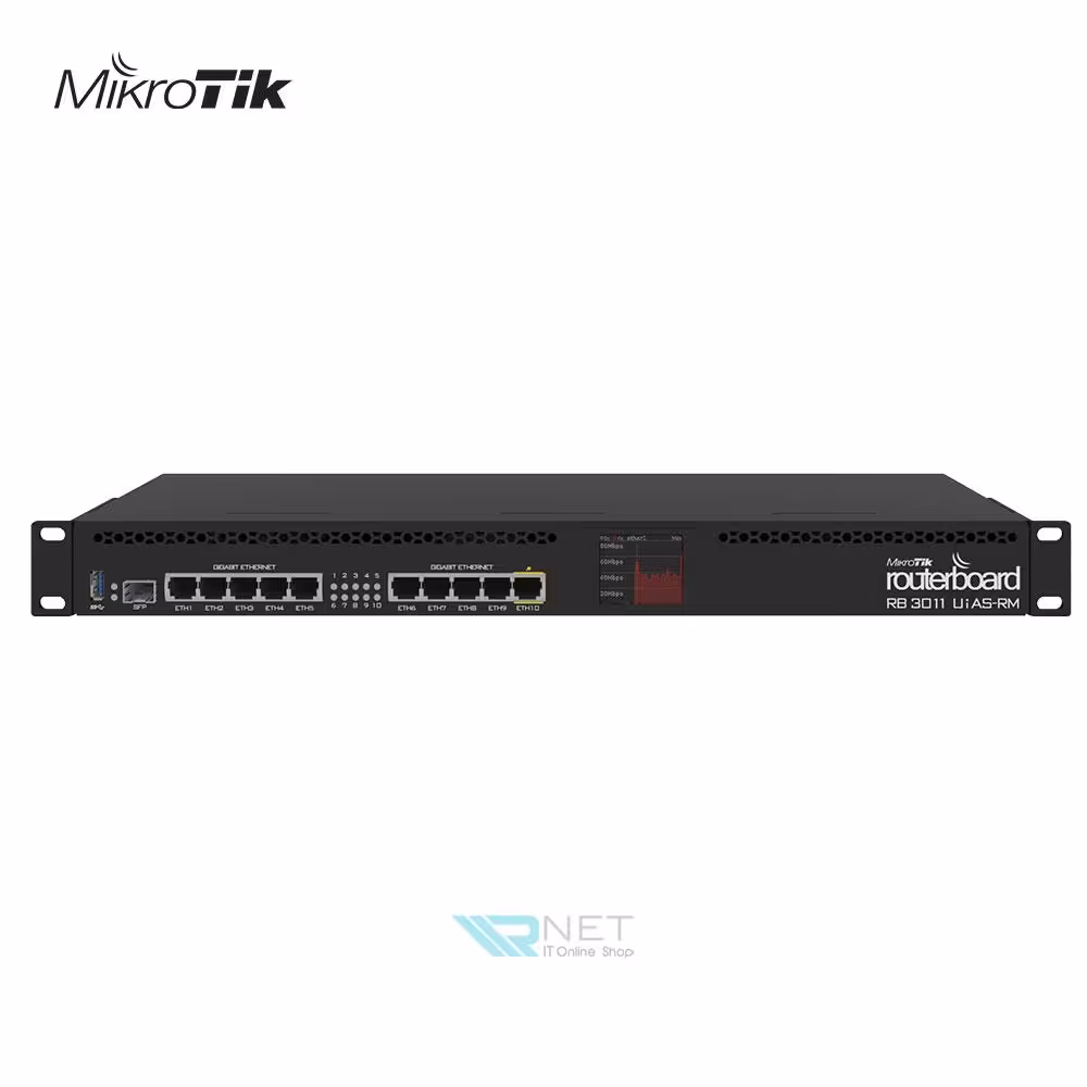 روتر میکروتیک مدل Mikrotik RB3011UiAS-RM