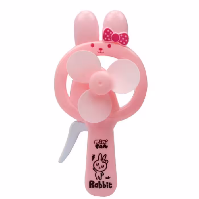  پنکه  دستی مدل کیتی اسباب بازی  خرگوشی بدون باطری 