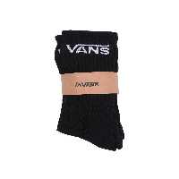 جوراب مشکی زنانه خدمه کلاسیک 65 10 3PK Vans