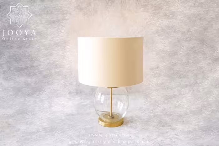 آباژور رومیزی تک گوی حباب