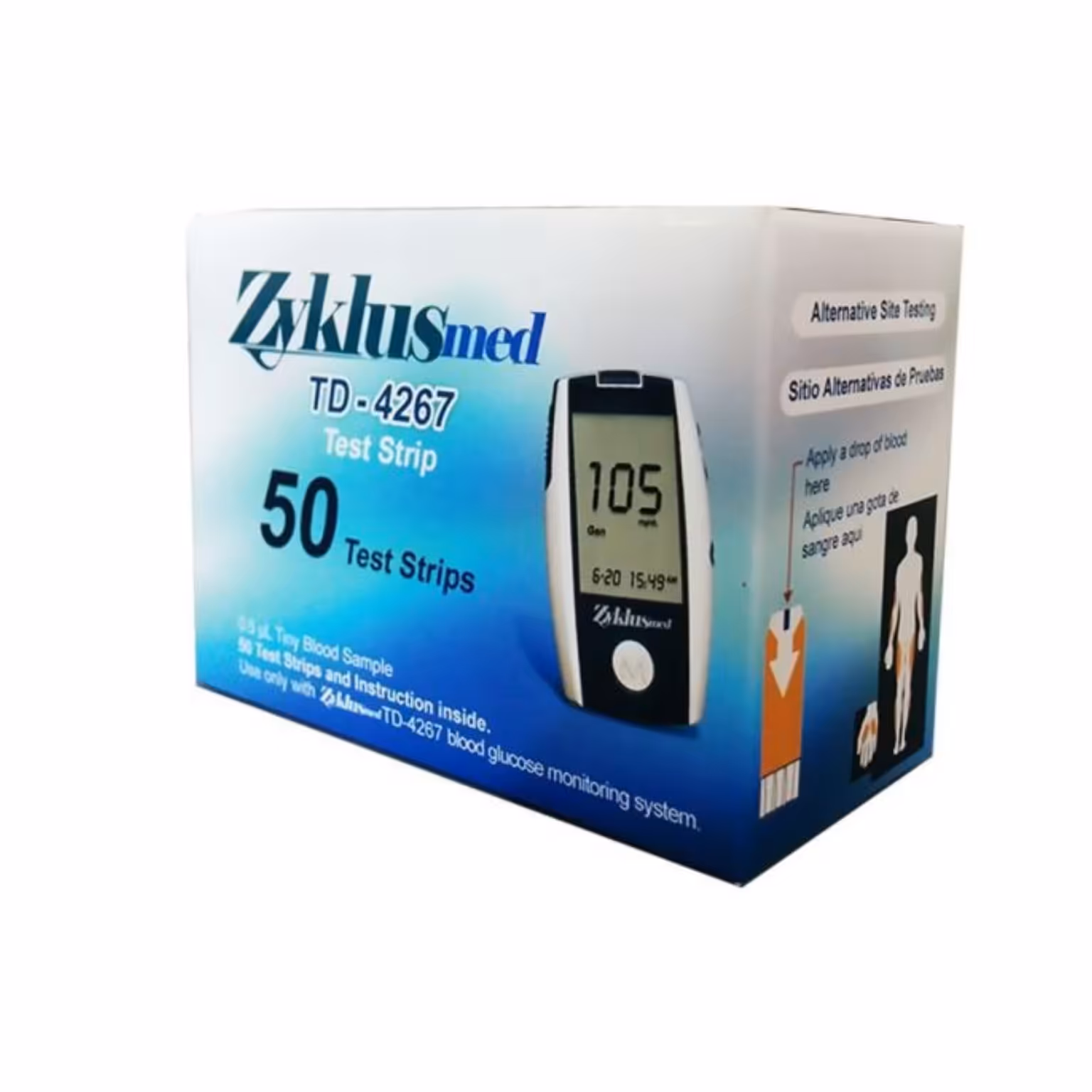 نوار تست قند خون زیکلاس مد TD-4267
