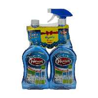 اسپری شیشه پاک کن هگزان مدل Blue حجم 800 میلی لیتر بسته دو عددی