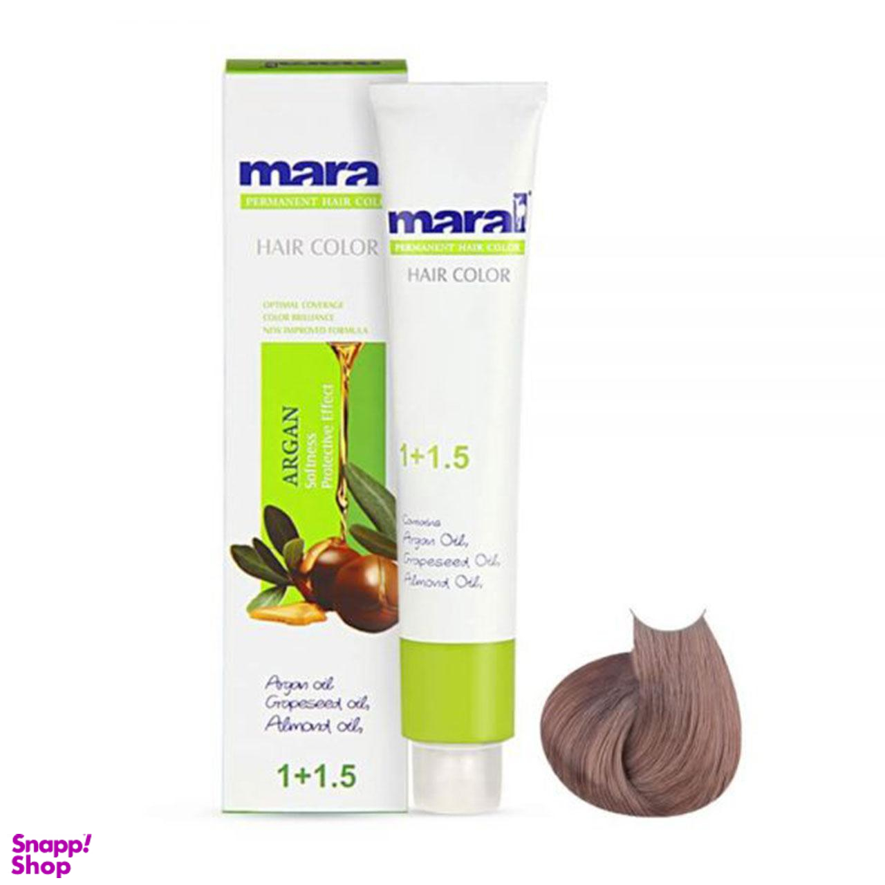 رنگ مو مارال (Maral) شماره 504 حجم 100 میلی لیتر رنگ بلوطی روشن