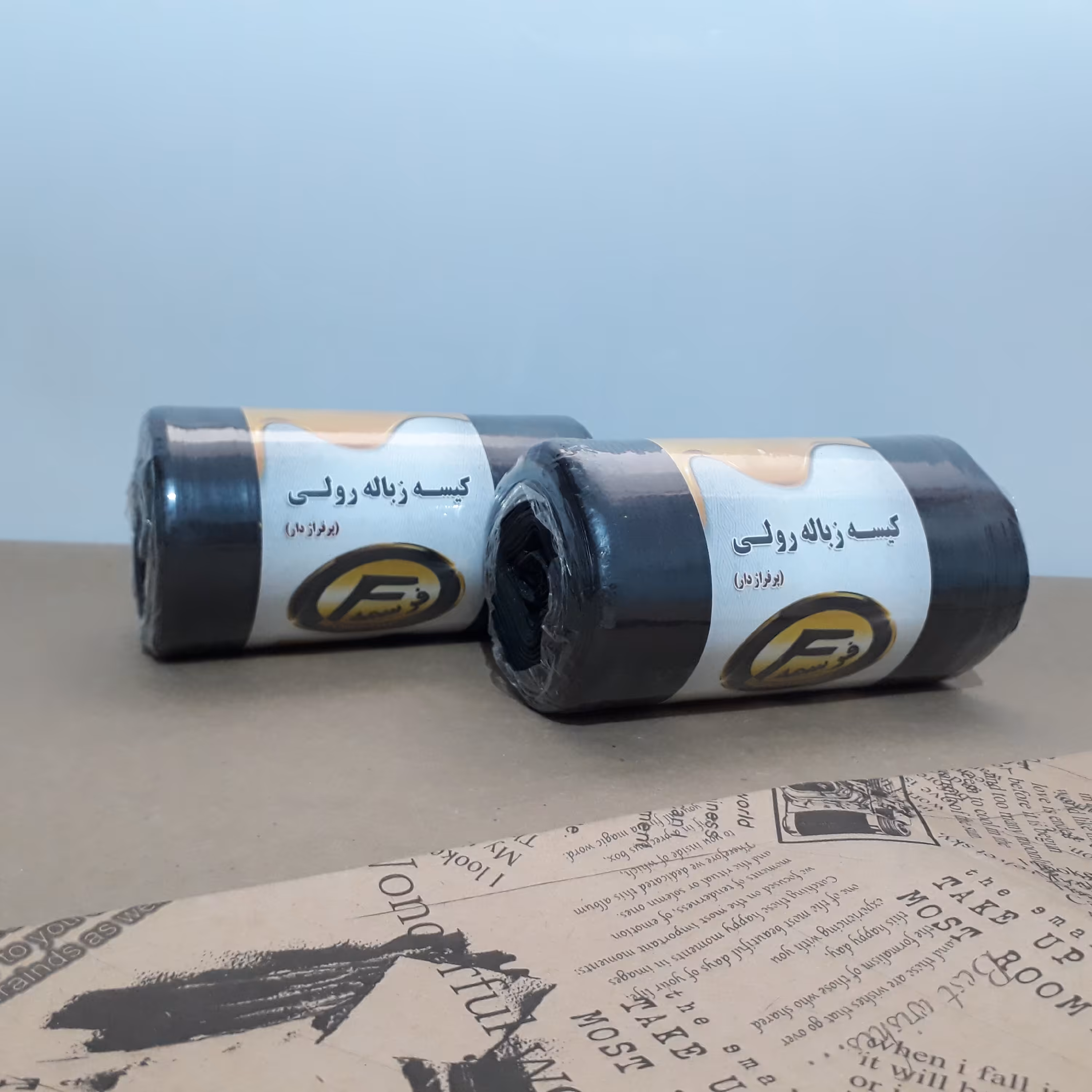 کیسه زباله نیم کیلویی  بسیار محکم و مقاوم  رنگ مشکی