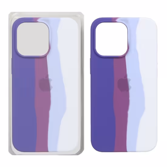 قاب گوشی سیلیکونی آبرنگی برای iPhone 13 Pro طرح 1585