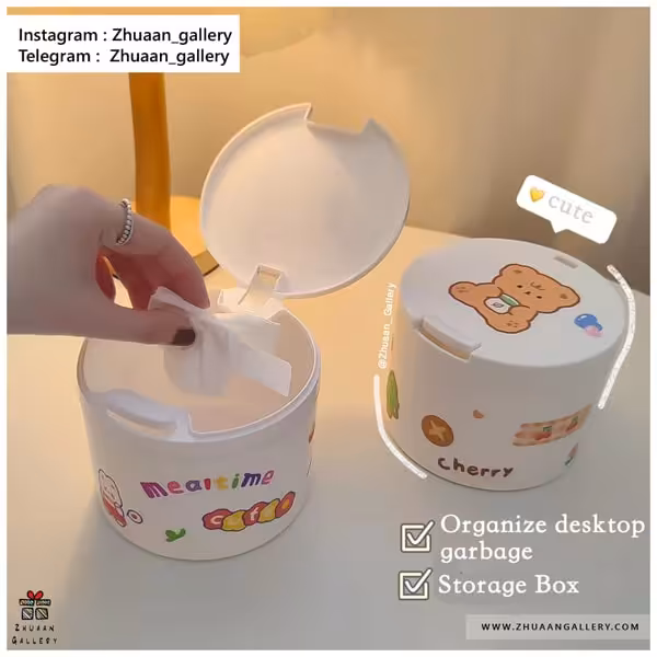ارگانایزر Circle Box دایره ای رومیزی مینیمال