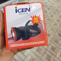 چراغ پیشانی آیسین مخصوص غارنوردی و آبیاری شبانه در باغ