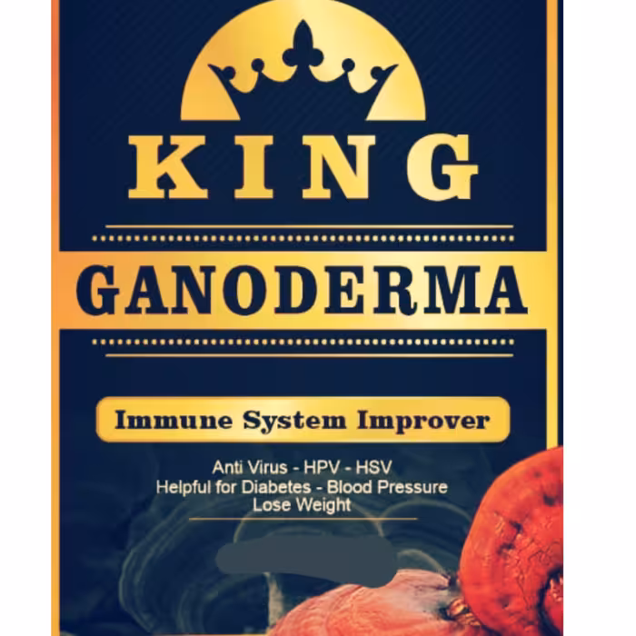 بسته 100 گرمی قارچ گانودرما خشک و پودر شده