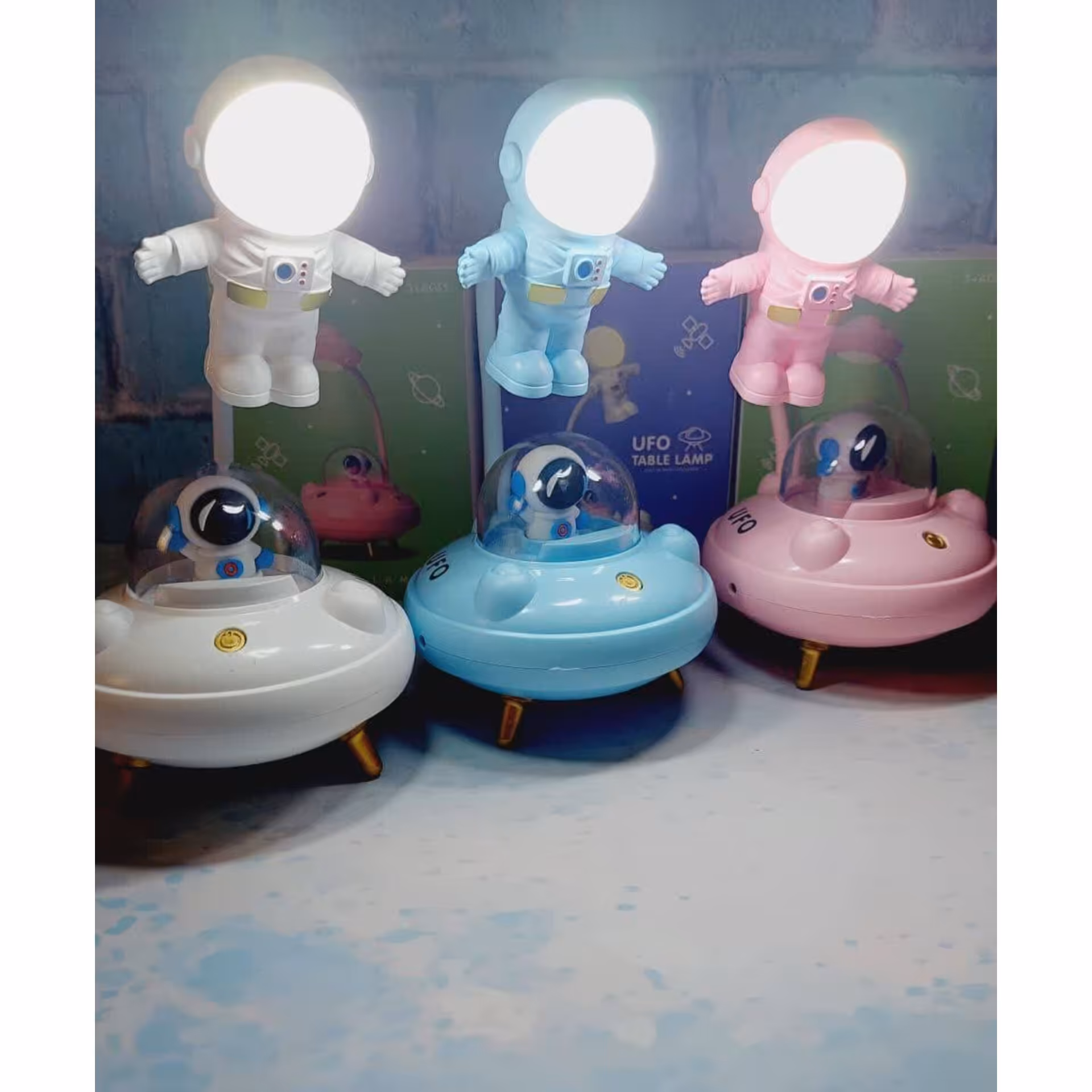 چراغ مطالعه فانتزی یوفو.چراغ خواب فانتزی