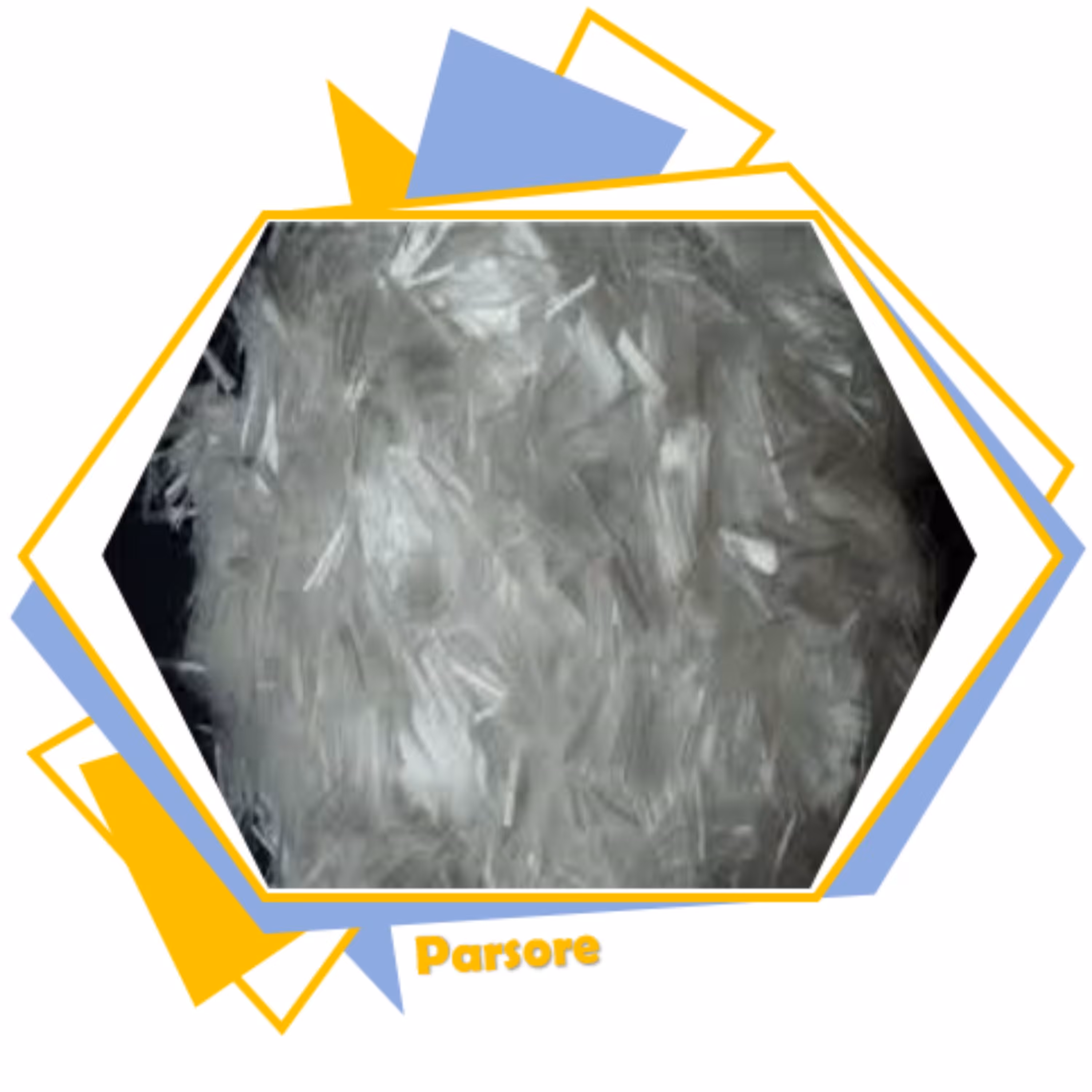 الیاف شیشه چاپد سایز 12 میلی متر  500 گرم