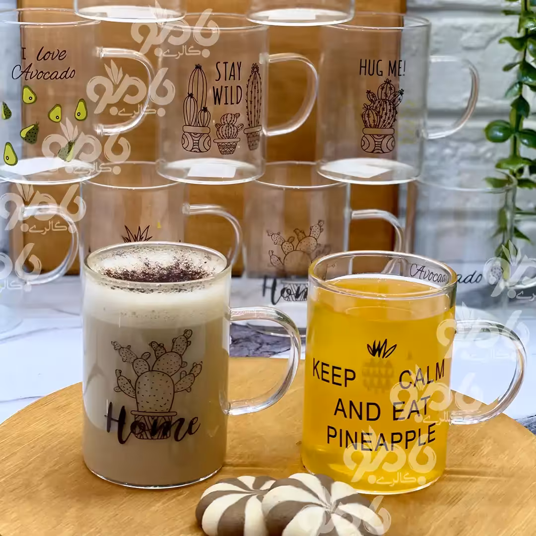 ماگ استکان پیرکس میوه ای