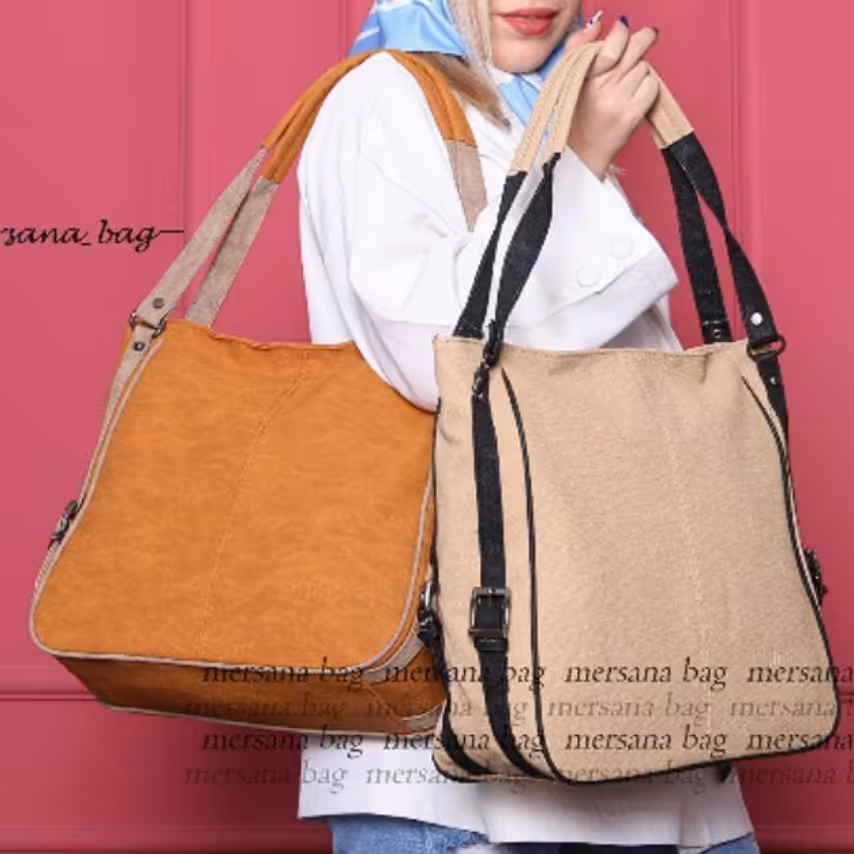 کیف زنانه  جنس کتان کد 900