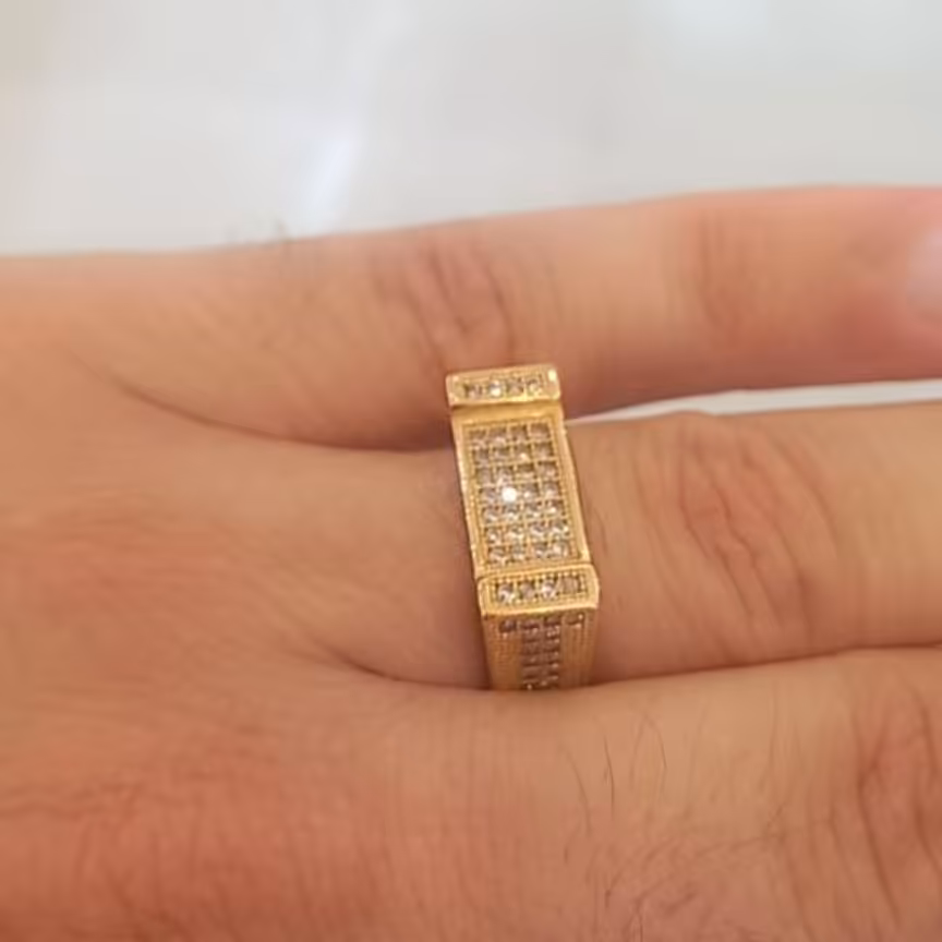 انگشتر طلا روس 