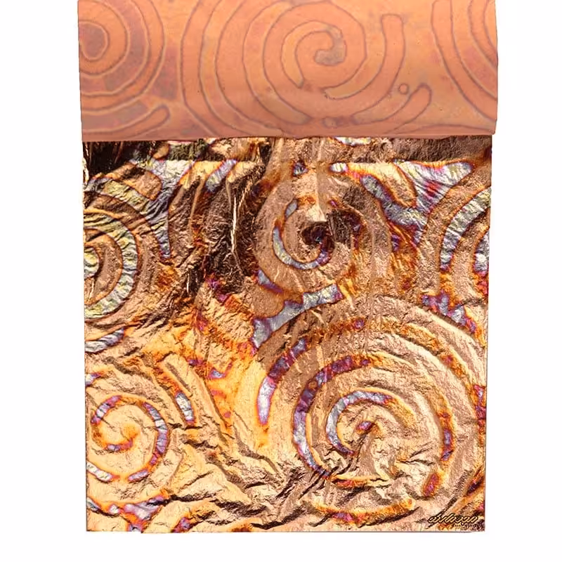 ورق طلا طرح دار 25 برگی کد 20 صنایع هنری آرتیست