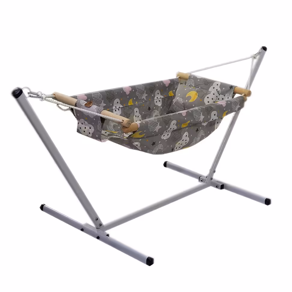 تولیدی گهواره سنتی دوکاره  مدل لاوین  ماتا کیدز(هم ننو هم تاب)