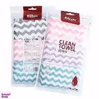 دستمال آشپزخانه بیلو مدل زیگ زاگ بسته 3 عددی