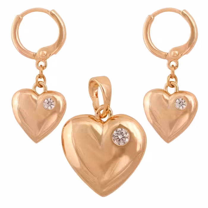 نیم ست زنانه - ژوپینگ -طرح قلب - مدل THS-135