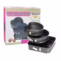 قالب کیک کمربندی سه تایی 