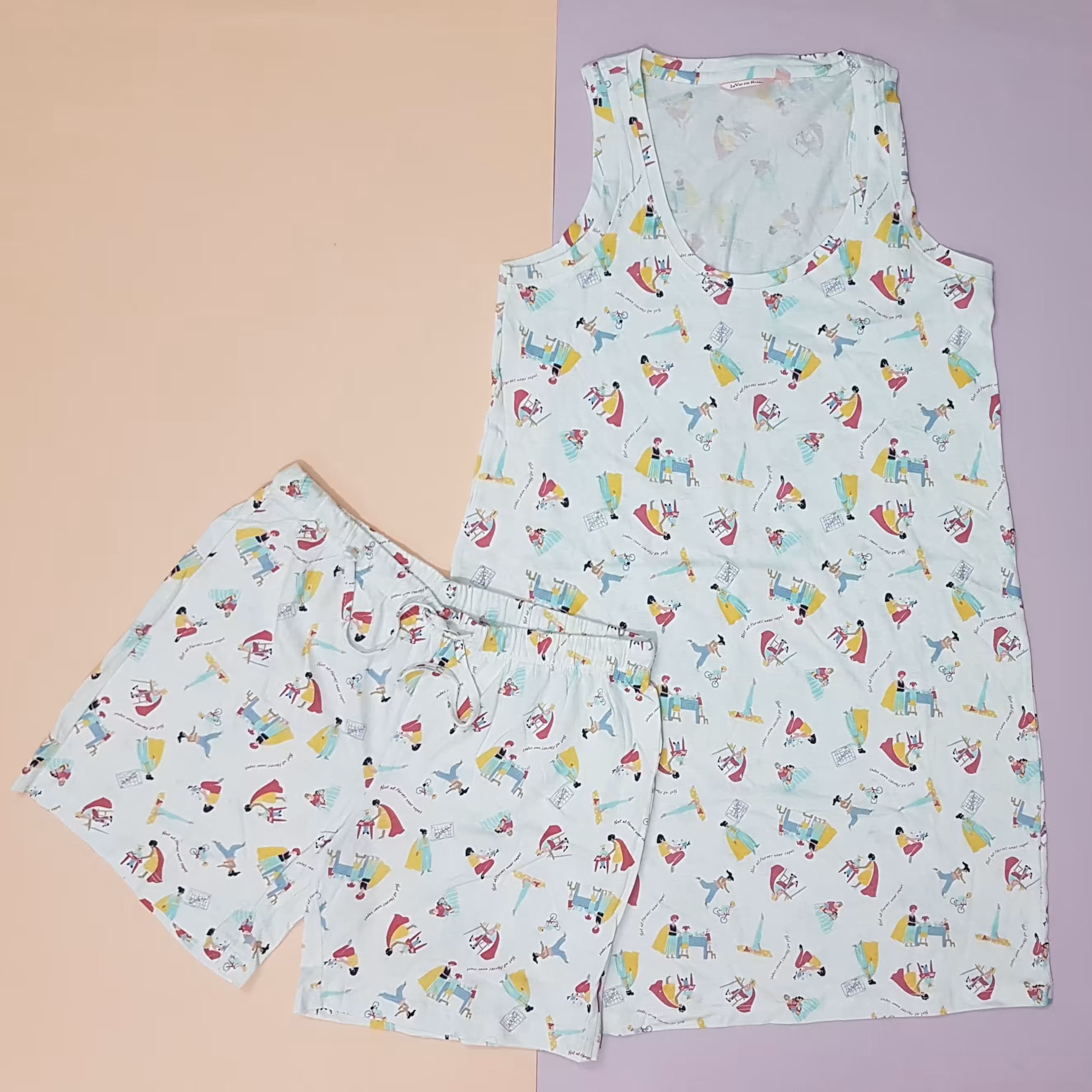 پیراهن و شورتک نخ پنبه بنگلادشی