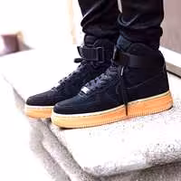 کفش نایک ایرفورس ساق دار مشکی Nike Shoes AirForce