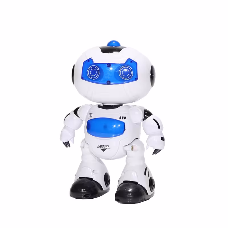 ربات کنترلی چراغدار  و موزیکال هوشمند