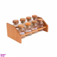 ست جا ادویه نیلوفر کد 109 بسته 8 عددی