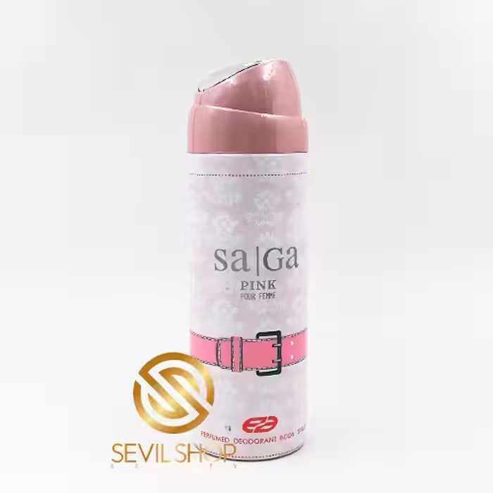 اسپری خوشبو کننده زنانه امپر مدل ساگا پینک حجم 200 میلی لیتر