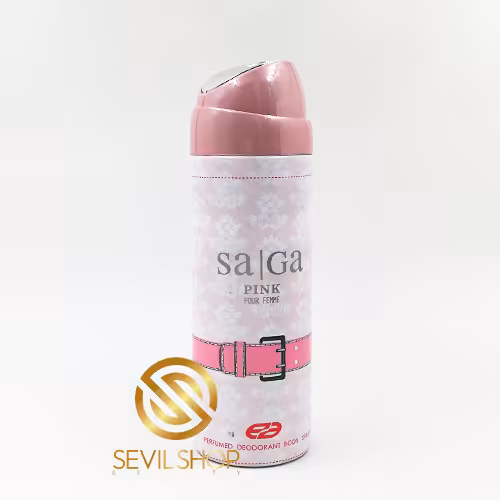 اسپری خوشبو کننده زنانه امپر مدل ساگا پینک حجم 200 میلی لیتر