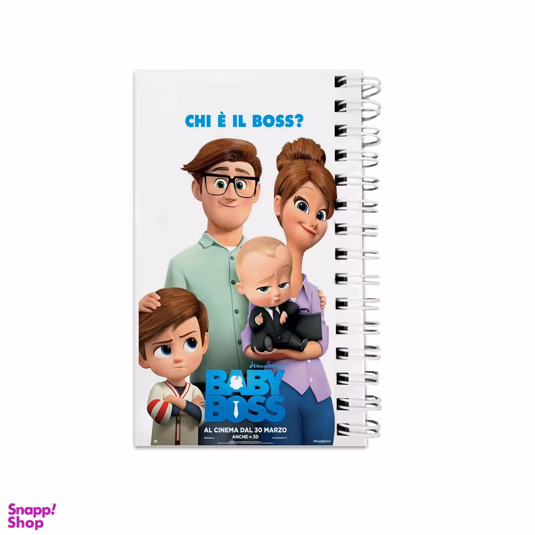 دفترچه یادداشت 64 برگ مدل to do list طرح کارتون boss baby کد abc-07210