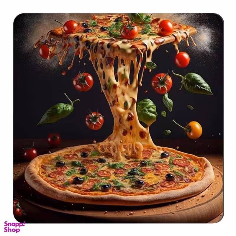 مگنت صباطرح مدل پیتزای میوه ای کد M443