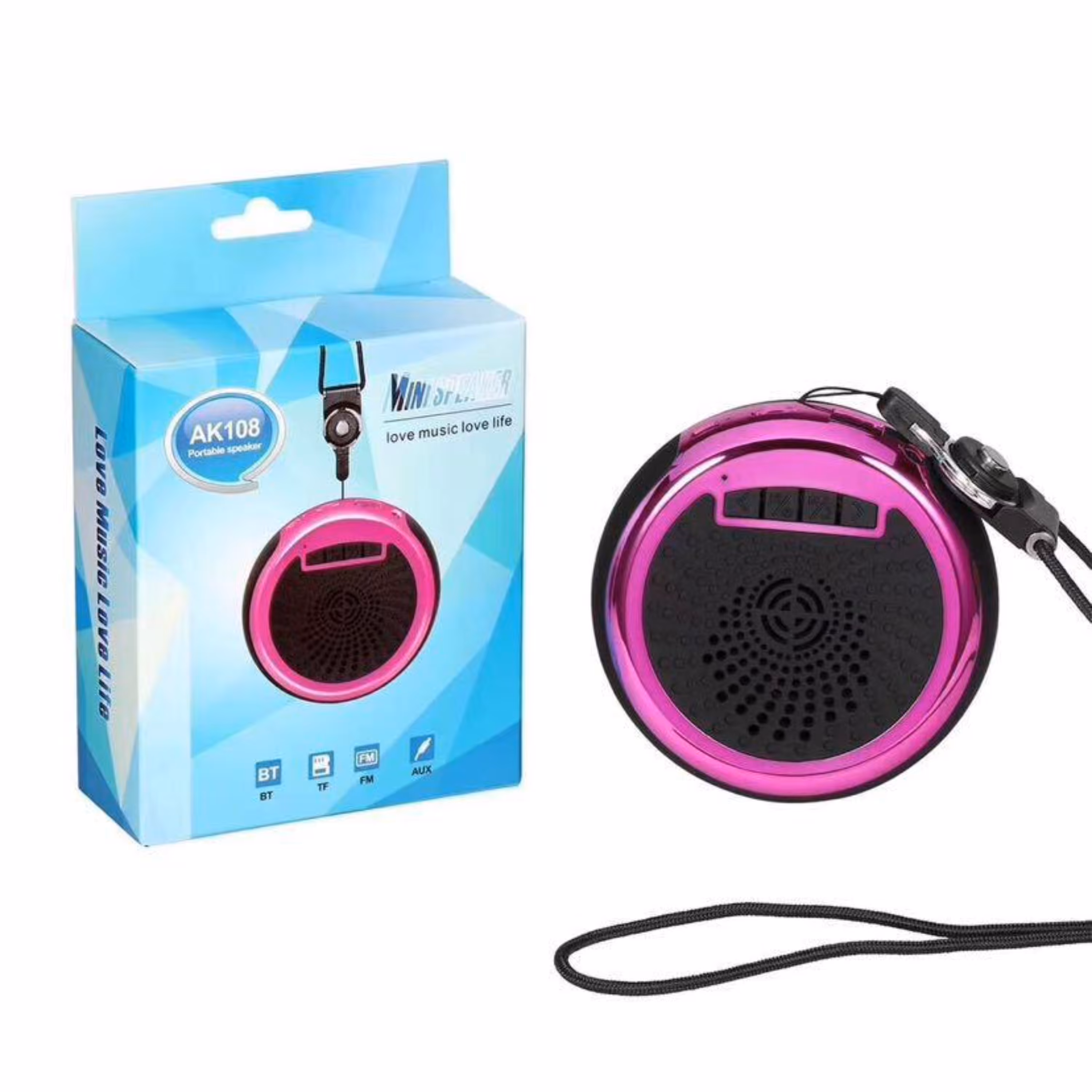 اسپیکر بلوتوثی همراه مدل AK-108