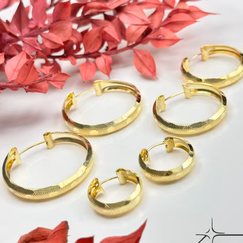 گوشواره حلقه  بینظیر