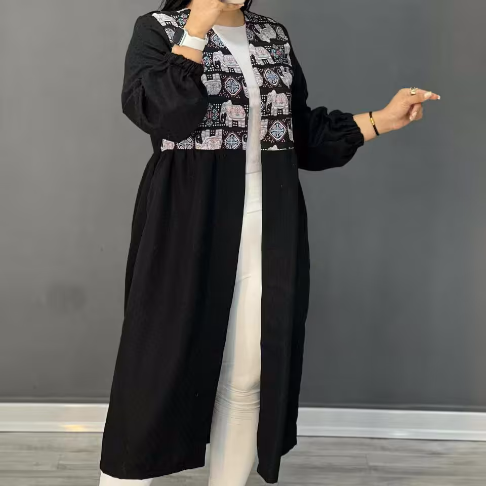 مانتو جلو باز مدل شهرزاد
