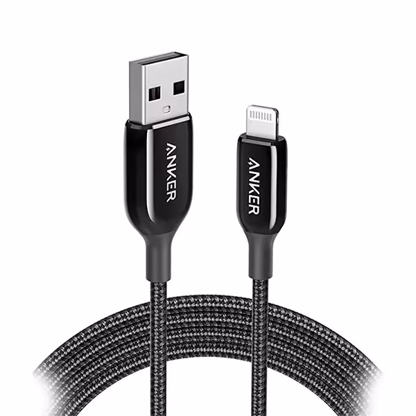 کابل تبدیل USB به Lightning انکر مدل PowerLine   Lll A8823 طول 1.8 متر - پردیس پازار