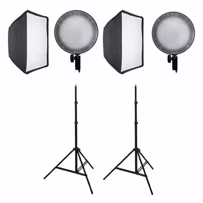 کیت پروژکتور 2 شاخه 100 وات انسر Answer T020