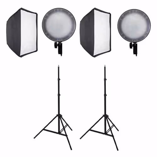 کیت پروژکتور 2 شاخه 100 وات انسر Answer T020