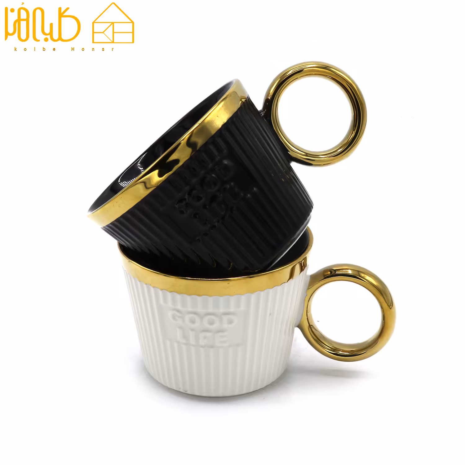 ماگ لته لب طلا 538