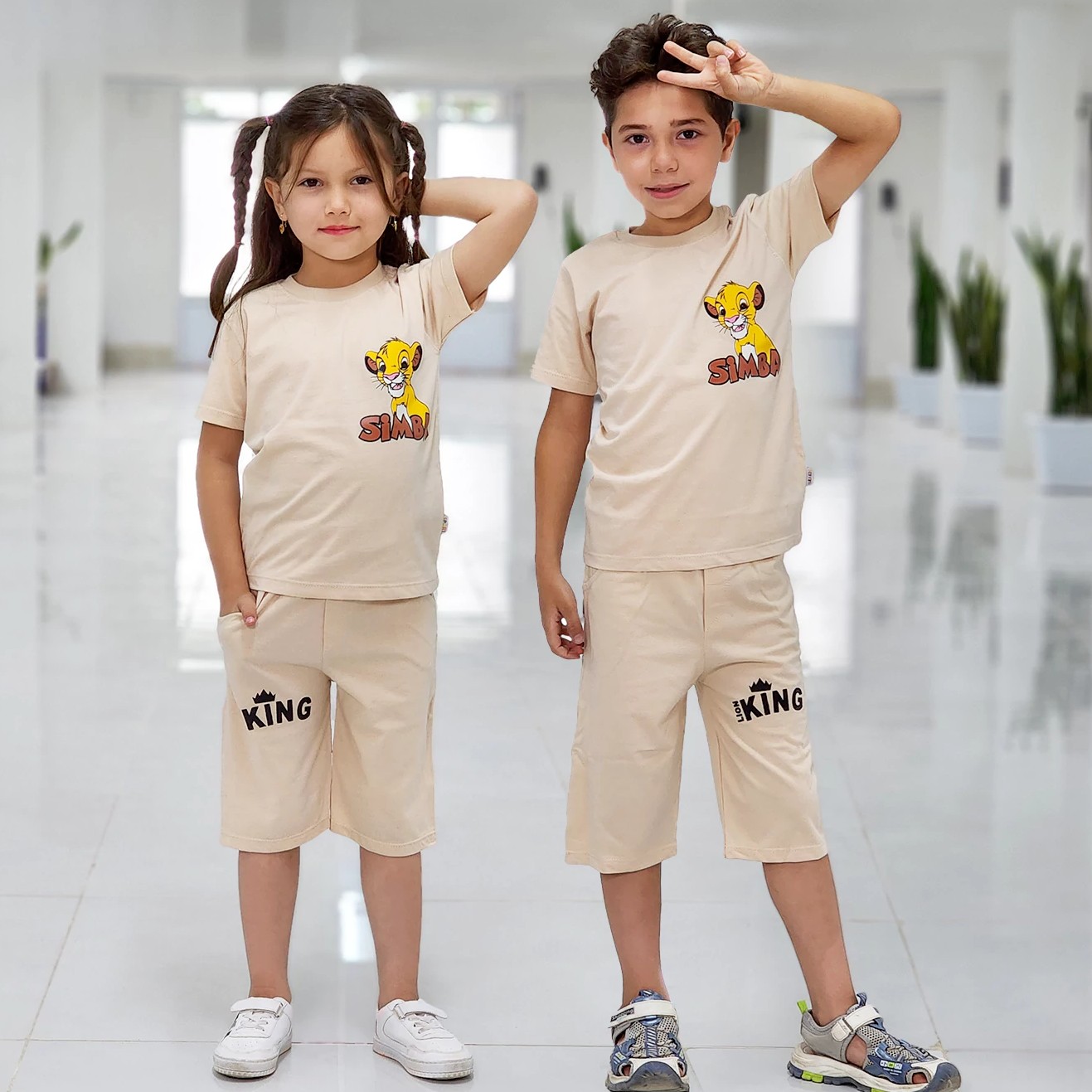 تیشرت شلوارک simba