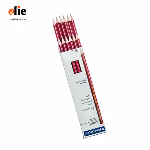 مداد مشکی استدلر سری کمل - بسته 12 عددی