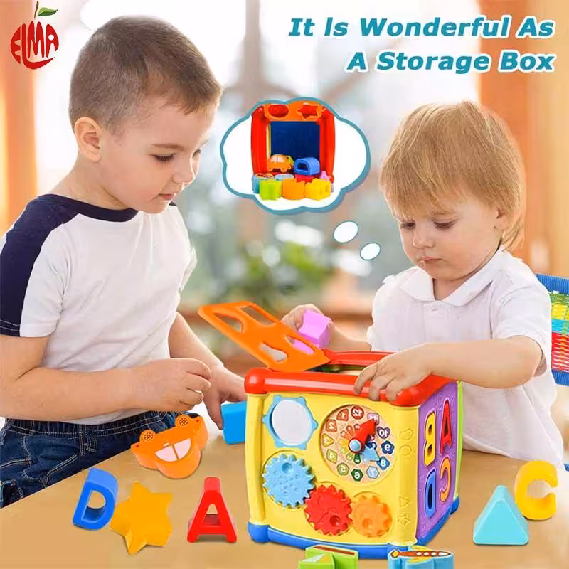 اسباب بازی مکعب آموزشی He-0520 هانگر Huanger