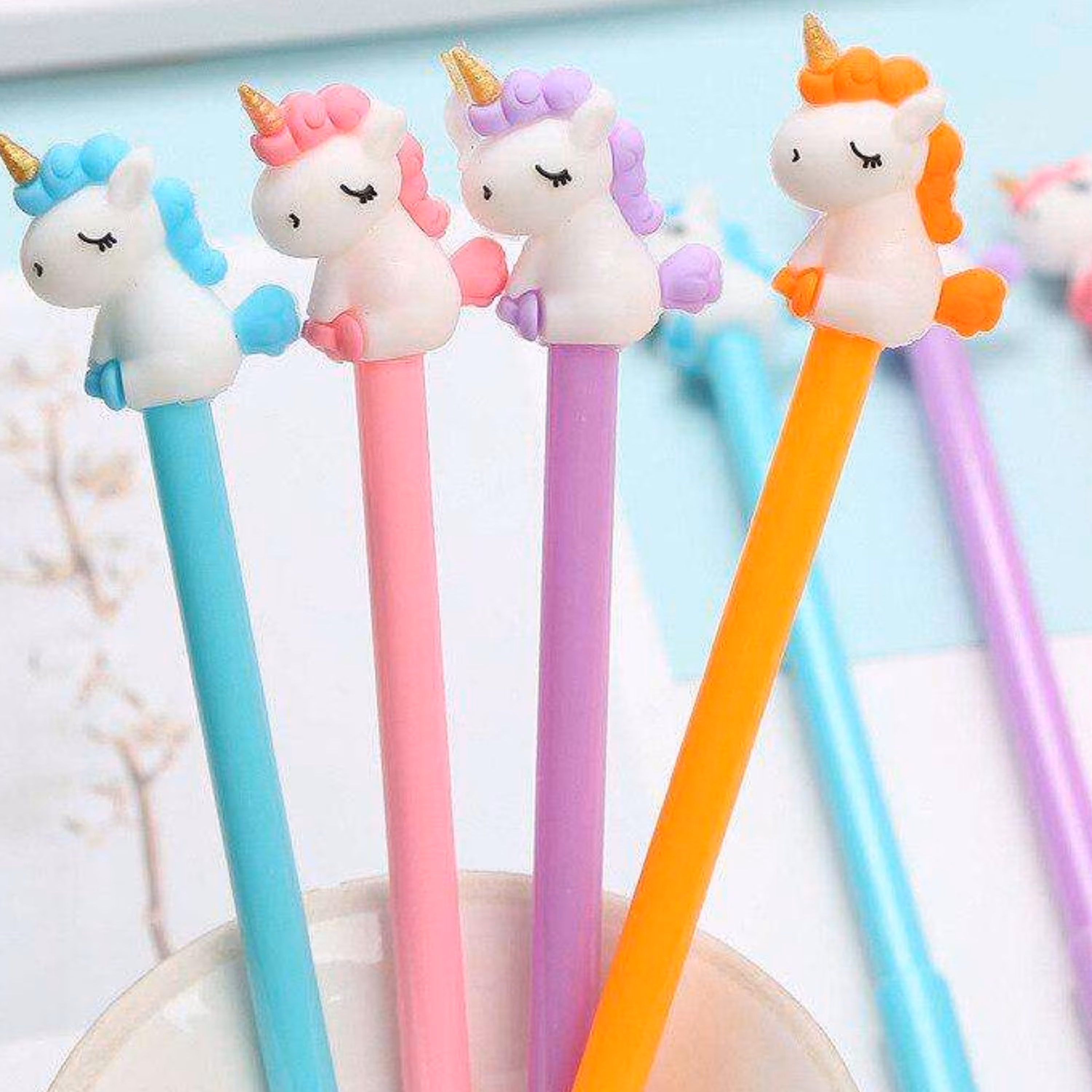 روان نویس اسب تک شاخ رنگ نارنجی